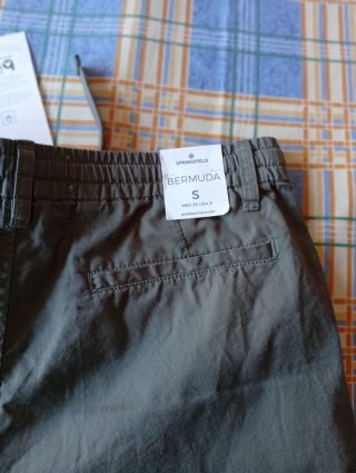 Short verde Springfield Talla S sin estrenar