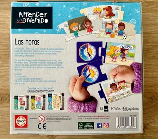Juego educativo para aprender las horas
