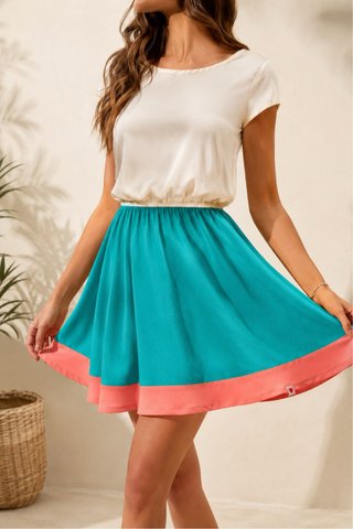 Vestido Kling manga corta