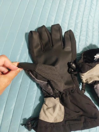 Guantes Moto Hombre POW Negro/Gris Talla L