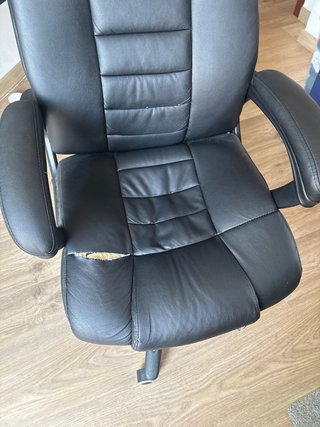 Silla de escritorio negra