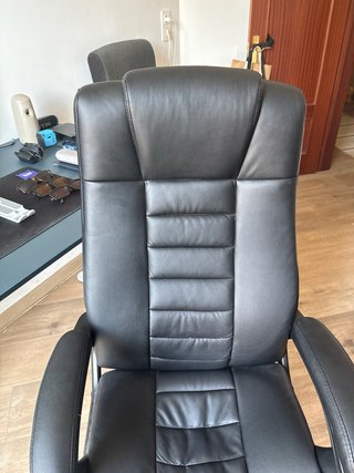 Silla de escritorio negra