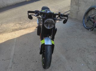 Cambio Moto Husqvarna Vitpilen 701 por furgoneta