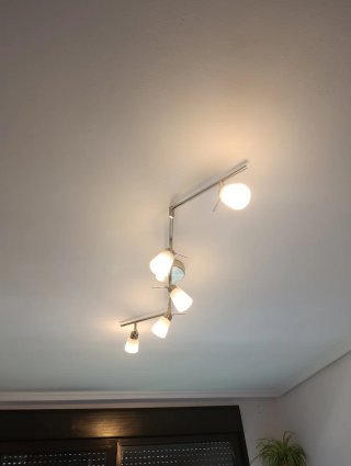 Lámpara de techo Ikea 5 focos