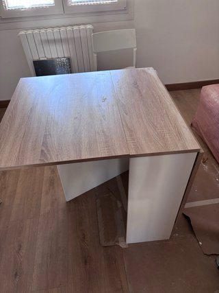 Mesa comedor plegable