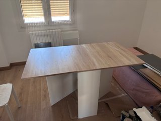 Mesa comedor plegable