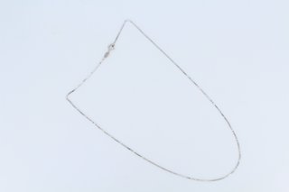 Cadena Fina Oro Blanco 18K.Ref:043-02-00237