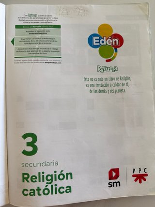 Religión Católica, 3 Secundaria, Comunidad de M...