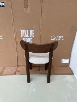 Sedie Kave Home Nebai in ciniglia marrone