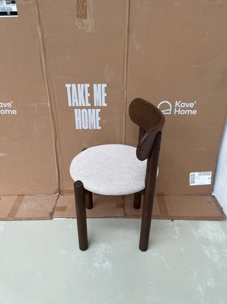 Sedie Kave Home Nebai in ciniglia marrone