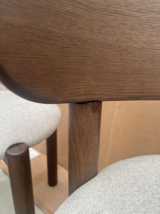 Sedie Kave Home Nebai in ciniglia marrone