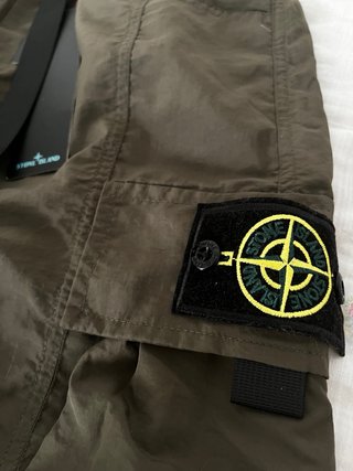 Stone Island Cargo Shorts Verde Oliva