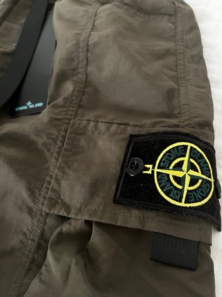 Stone Island Cargo Shorts Verde Oliva
