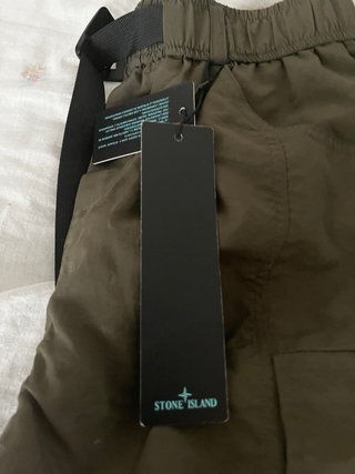 Stone Island Cargo Shorts Verde Oliva
