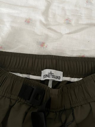 Stone Island Cargo Shorts Verde Oliva