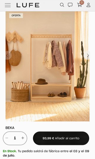 Estantería infantil de madera