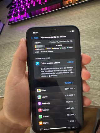 iPhone 11 | 64 GB Negro | Muy cuidado
