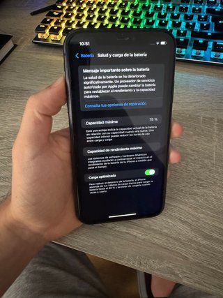 iPhone 11 | 64 GB Negro | Muy cuidado