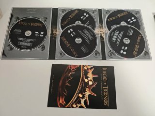 Juego de Tronos: Temporada 1 y 2 DVD
