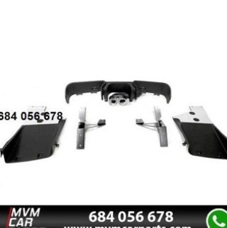 Difusor Trasero Mini Cooper R56 JCW 07-13 Look GT