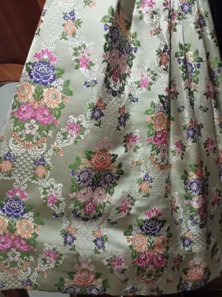 Traje Fallera Adulta Rosa y Verde