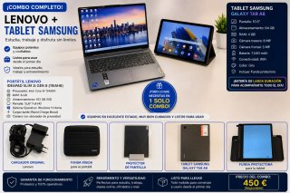 Vendo este excelente combo de portátil + tablet