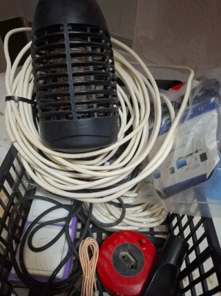 Lote de artículos eléctricos