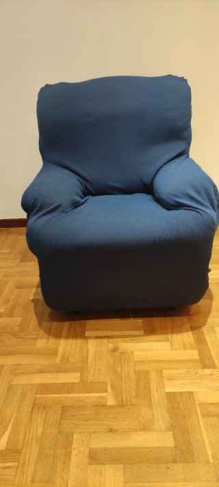 Sillón relax 10 funciones masaje y dos fundas