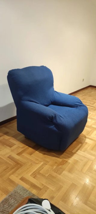 Sillón relax 10 funciones masaje y dos fundas