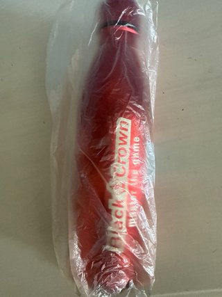 Botella Térmica Black Crown Roja