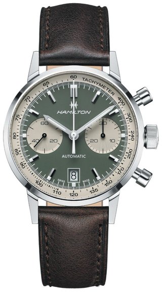 Hamilton American Classic Intra-Matic Panda Verde