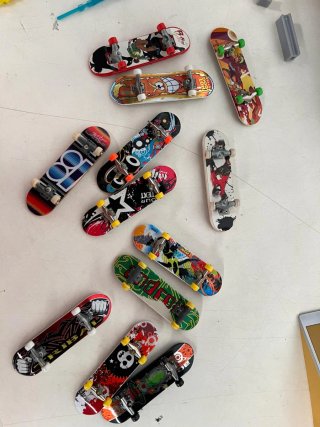 Lote Patinetes, Rampas y Herramientas