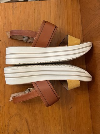 NERO GIARDINI - sandalias plataforma 38
