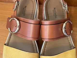 NERO GIARDINI - sandalias plataforma 38