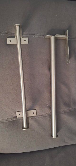 2 Toalleros Ikea Metal grundtal