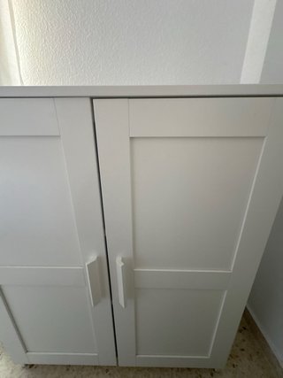 Mueble de almacenaje blanco