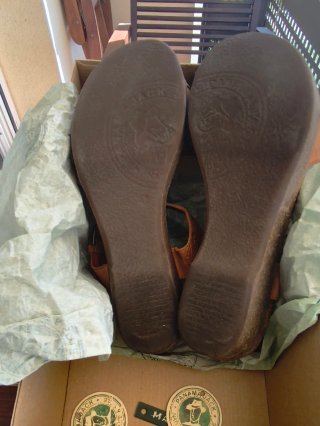 Sandalias Panamá Jack Mujer Marrón/Naranja
