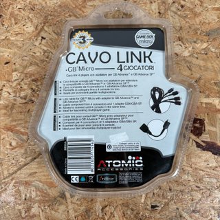 Cavo Link 4 Giocatori Atomic Game Boy Micro GBA SP