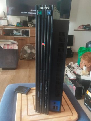 Consola Sony PlayStation 2 Negra Completa