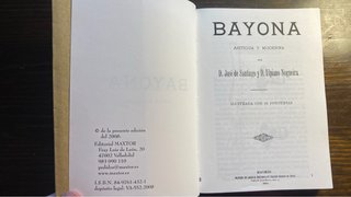 Bayona. Antigua y moderna. Ed. Facsímil