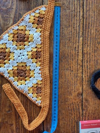 Bandana uncinetto Granny Square