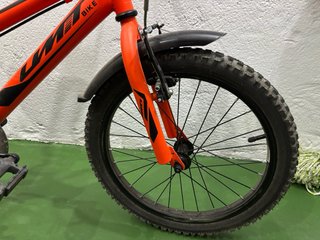 Bici infantil UMIT 18 naranja