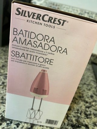 Silvercrest Batidora Rosa 300W