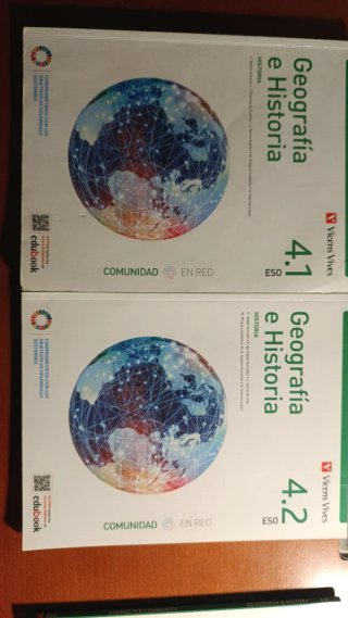 Libros Geografía e Historia 4 ESO Vicens Vivens