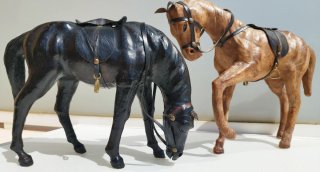 Estatuas de caballos vintage, hechas a mano con ..