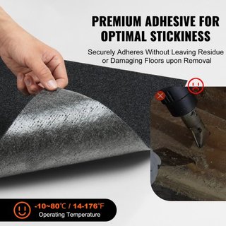 Losetas de Alfombra Autoadhesivas, Cuadrados de 24” x 24” Losetas de Alfombra para Piso, Losetas de Alfombra Suaves y Acolchadas, Instalación Fácil DIY para Dormitorio, Sala de Estar, Interior y E...