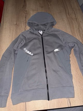 Chaqueta Nike Air Max Gris Reflectante