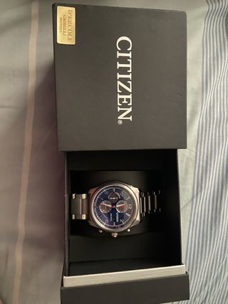 Reloj Citizen Eco-Drive Cronógrafo Azul