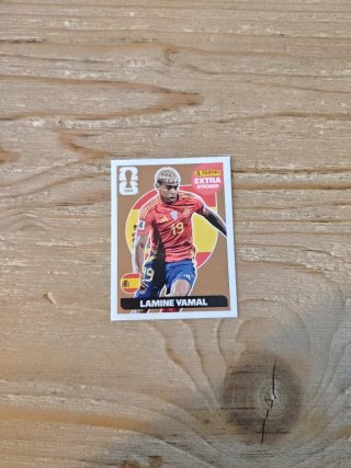Carta Lamine Yamal Extra Sticker Bronce 2026