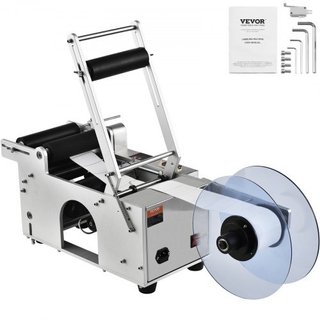 Etichettatrice semiautomatica per bottiglie rotond